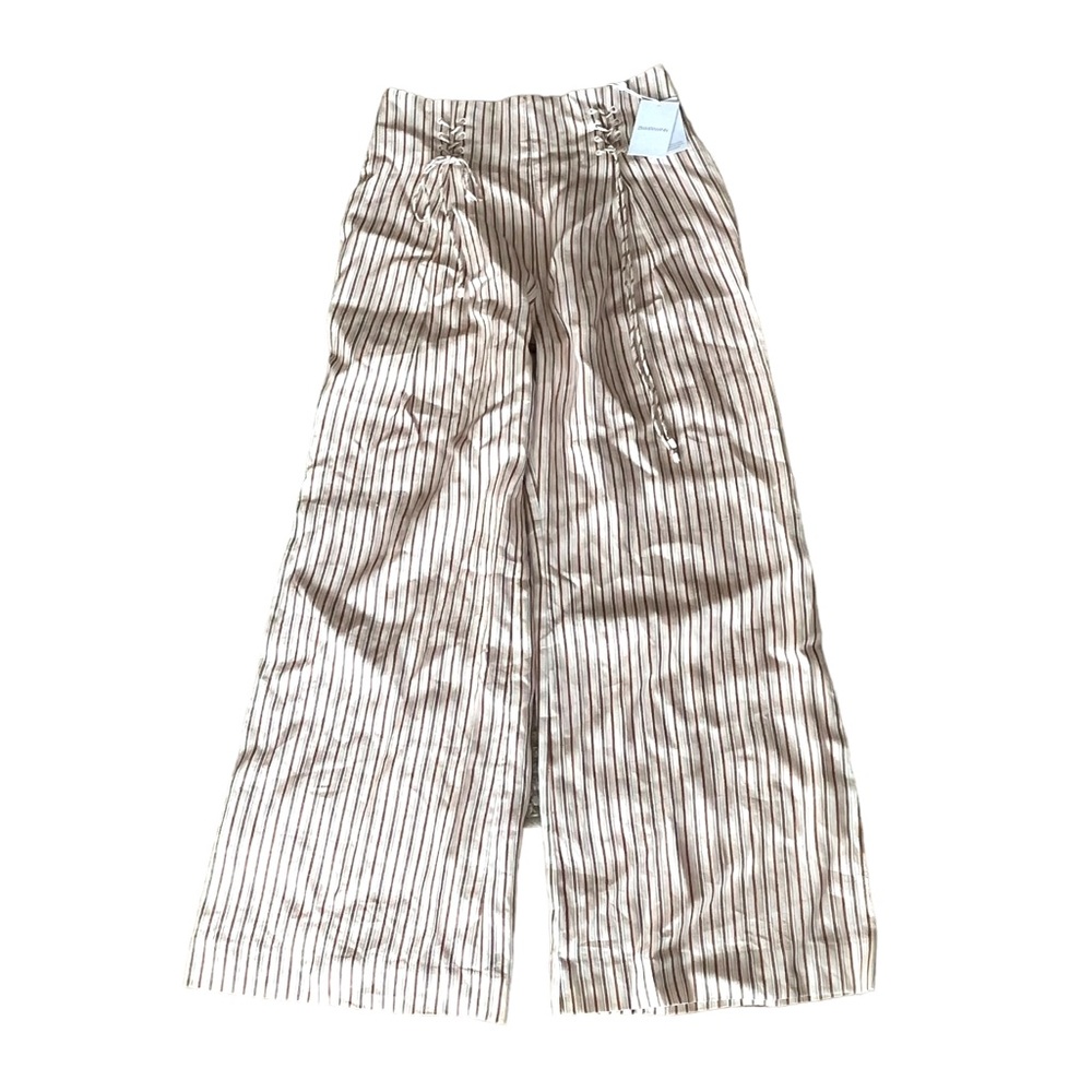 Zimmermann Painted Heart Lace Up Pants